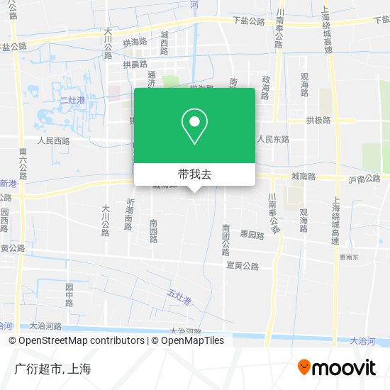 广衍超市地图