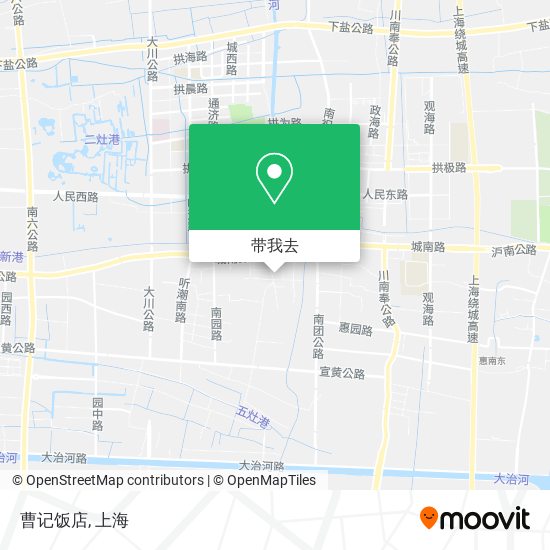 曹记饭店地图
