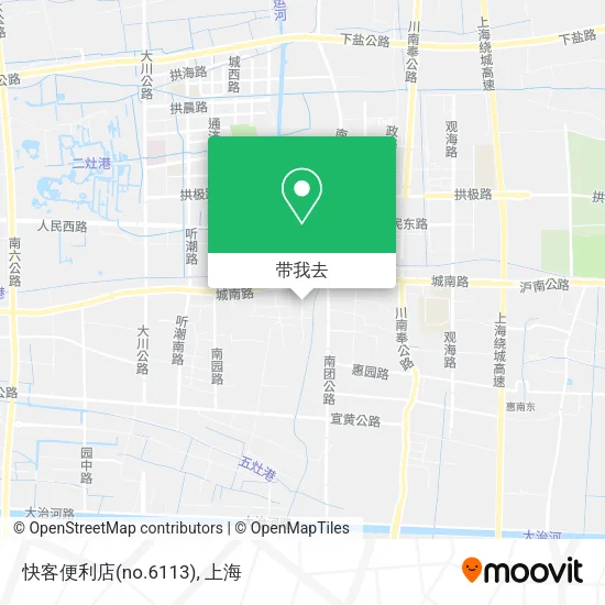 快客便利店(no.6113)地图