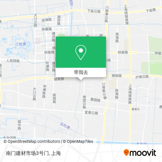 南门建材市场3号门地图