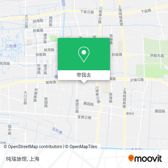 纯瑞旅馆地图