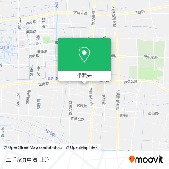 二手家具电器地图