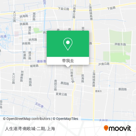 人生港湾·南欧城-二期地图