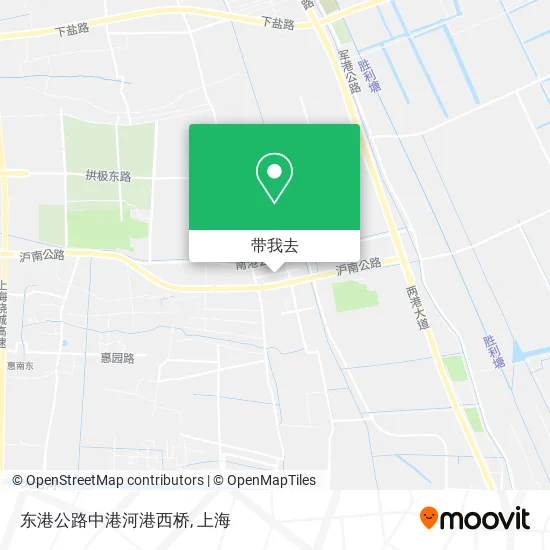 东港公路中港河港西桥地图