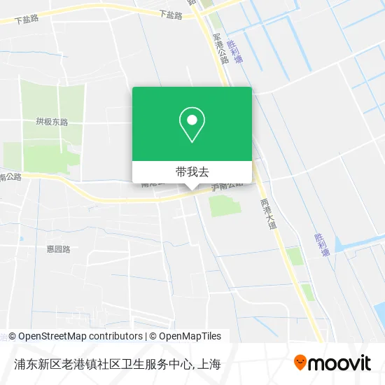 浦东新区老港镇社区卫生服务中心地图