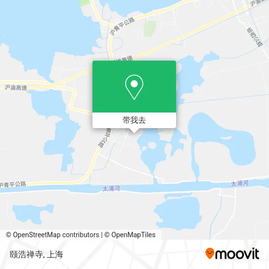 颐浩禅寺地图