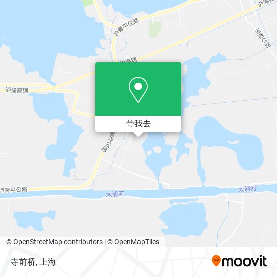 寺前桥地图