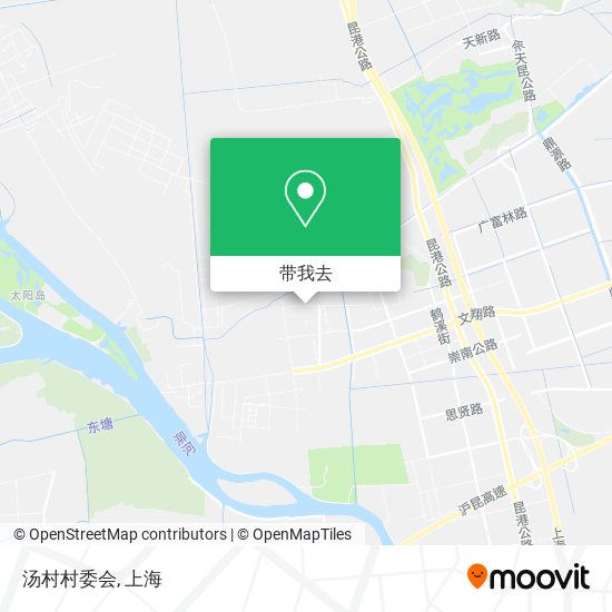 汤村村委会地图