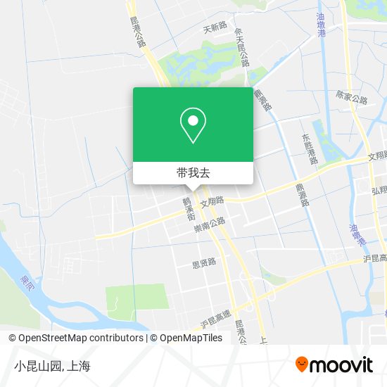 小昆山园地图