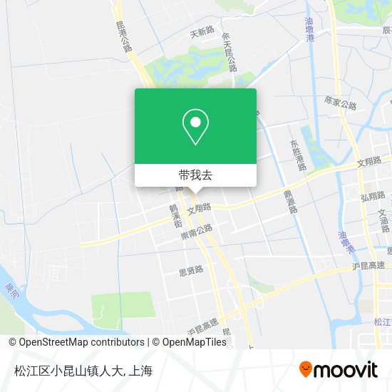 松江区小昆山镇人大地图