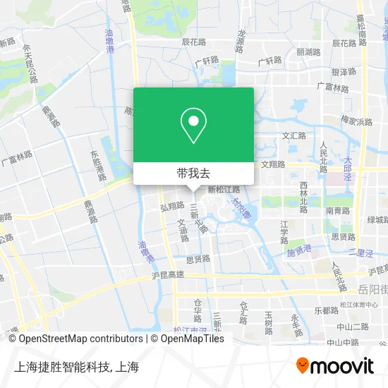 上海捷胜智能科技地图