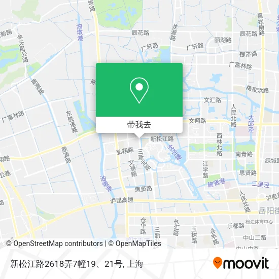 新松江路2618弄7幢19、21号地图