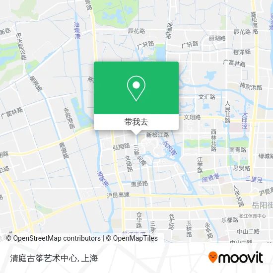 清庭古筝艺术中心地图