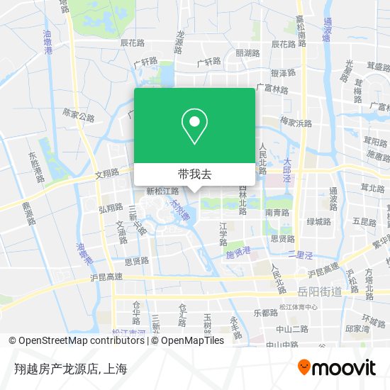 翔越房产龙源店地图