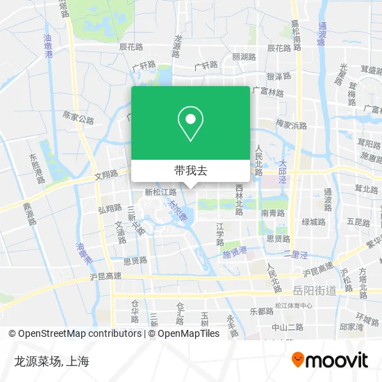 龙源菜场地图