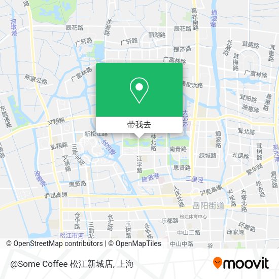 @Some Coffee 松江新城店地图
