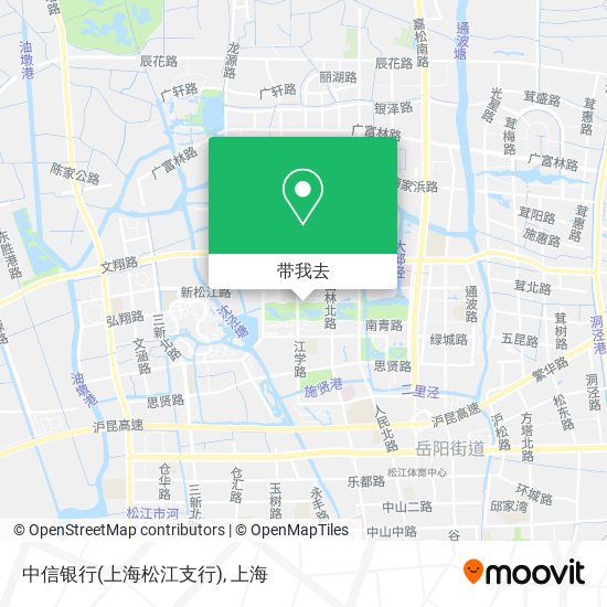 中信银行(上海松江支行)地图