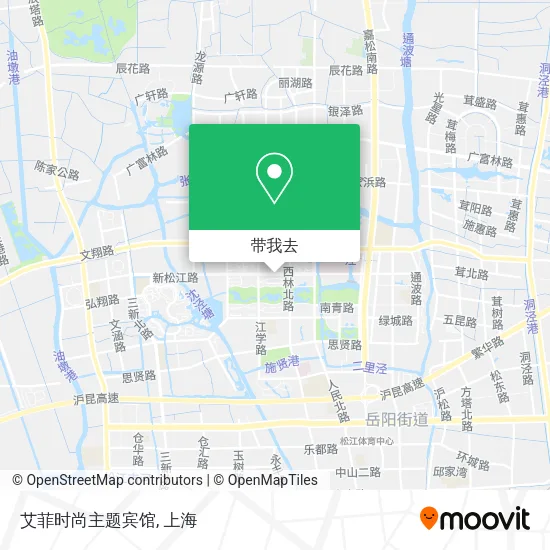 艾菲时尚主题宾馆地图