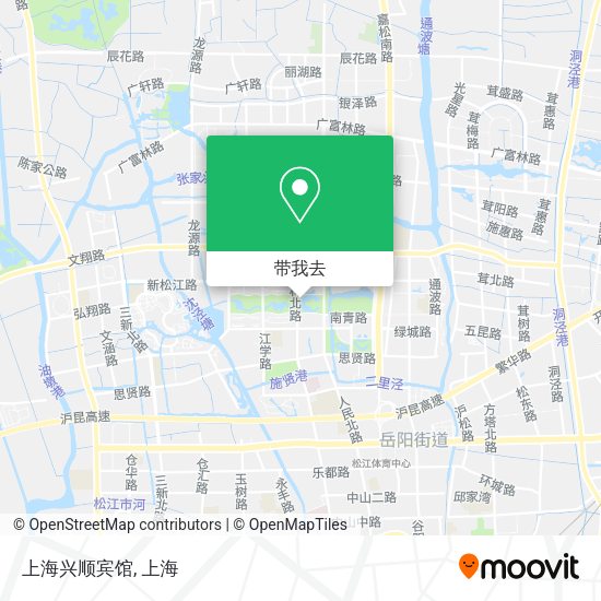 上海兴顺宾馆地图