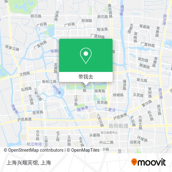 上海兴顺宾馆地图