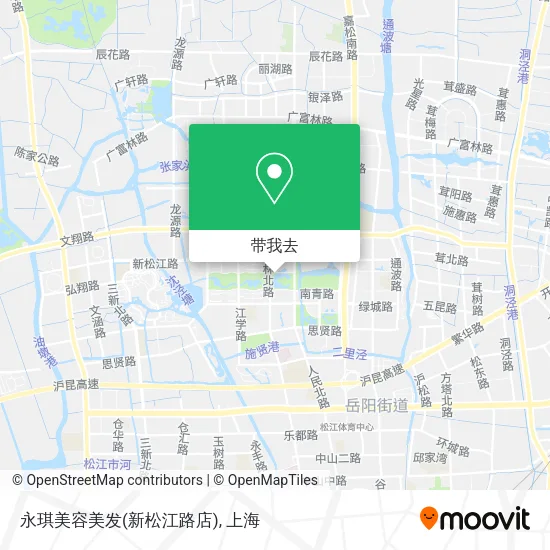 永琪美容美发(新松江路店)地图