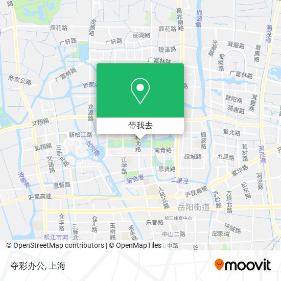 夺彩办公地图