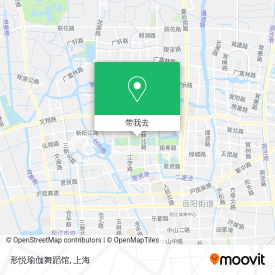 形悦瑜伽舞蹈馆地图