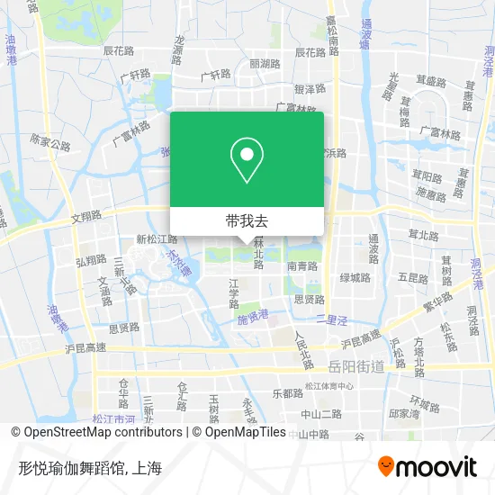 形悦瑜伽舞蹈馆地图