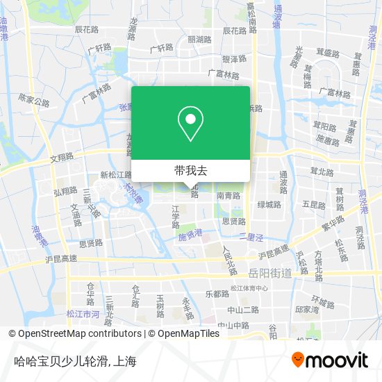 哈哈宝贝少儿轮滑地图