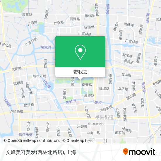 文峰美容美发(西林北路店)地图