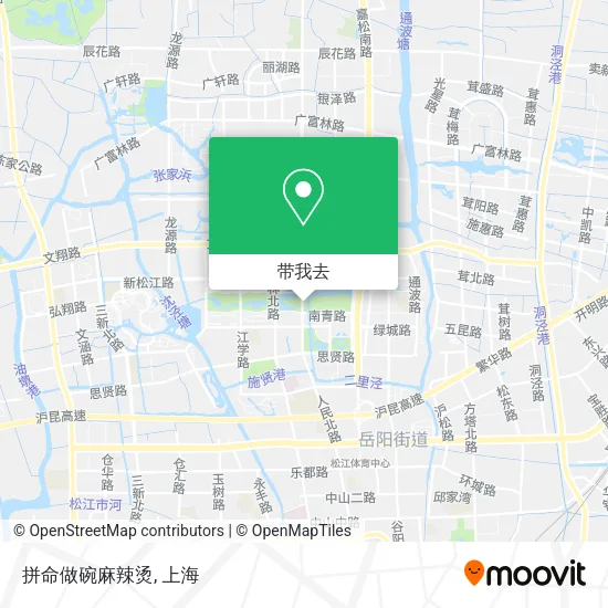 拼命做碗麻辣烫地图