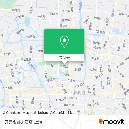 开元名都大酒店地图