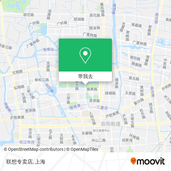 联想专卖店地图