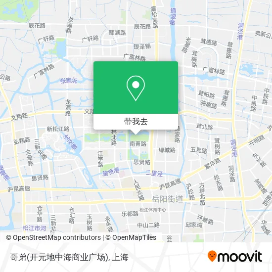 哥弟(开元地中海商业广场)地图
