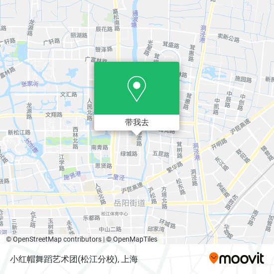小红帽舞蹈艺术团(松江分校)地图