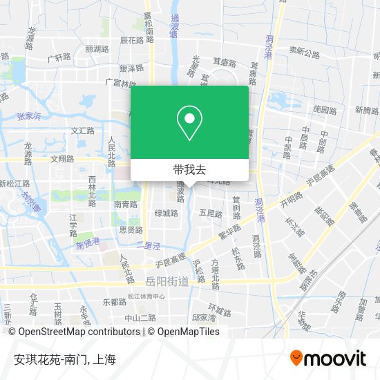 安琪花苑-南门地图