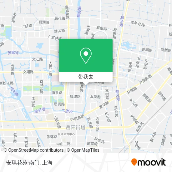 安琪花苑-南门地图