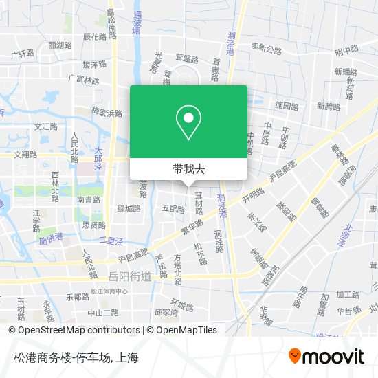 松港商务楼-停车场地图