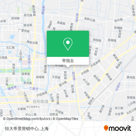 恒大帝景营销中心地图
