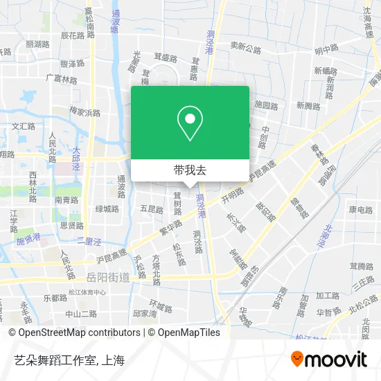 艺朵舞蹈工作室地图