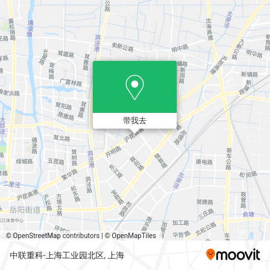 中联重科-上海工业园北区地图