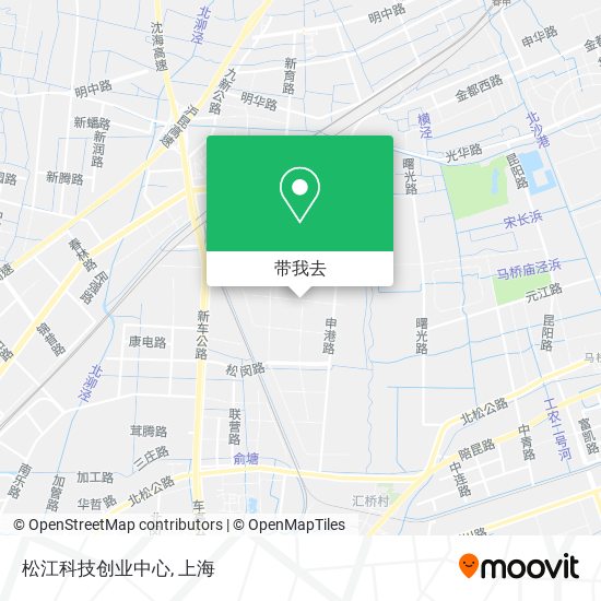 松江科技创业中心地图
