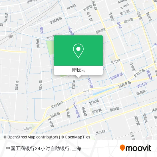 中国工商银行24小时自助银行地图