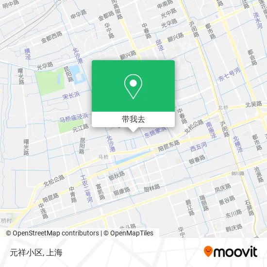 元祥小区地图