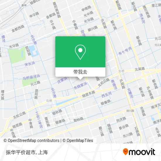 振华平价超市地图