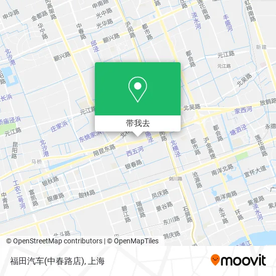 福田汽车(中春路店)地图