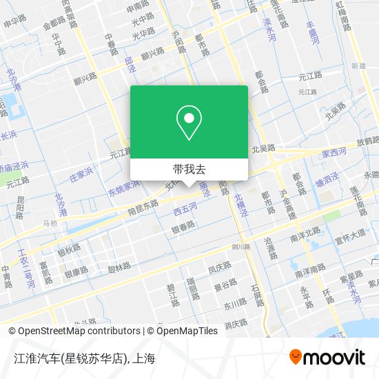江淮汽车(星锐苏华店)地图
