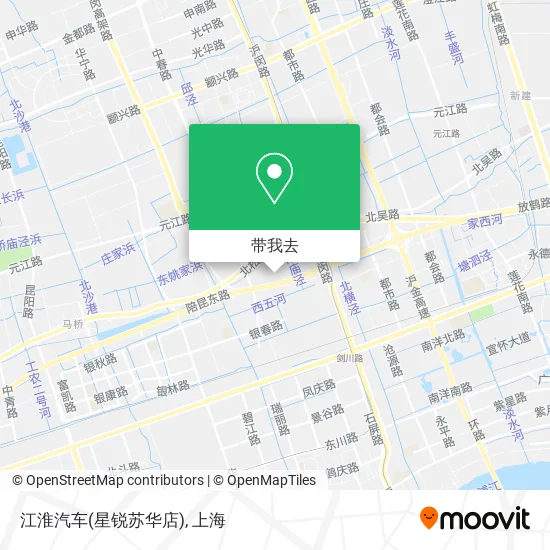 江淮汽车(星锐苏华店)地图