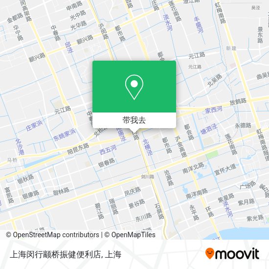 上海闵行颛桥振健便利店地图