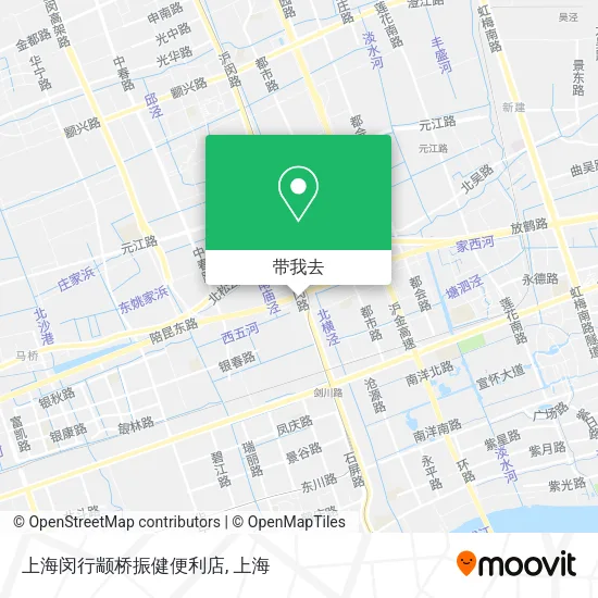 上海闵行颛桥振健便利店地图